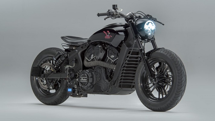 Кастом 'Road Runner' на базі Indian Scout Sixty від MotoShed