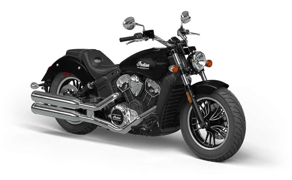 Indian scout abs black metallic
